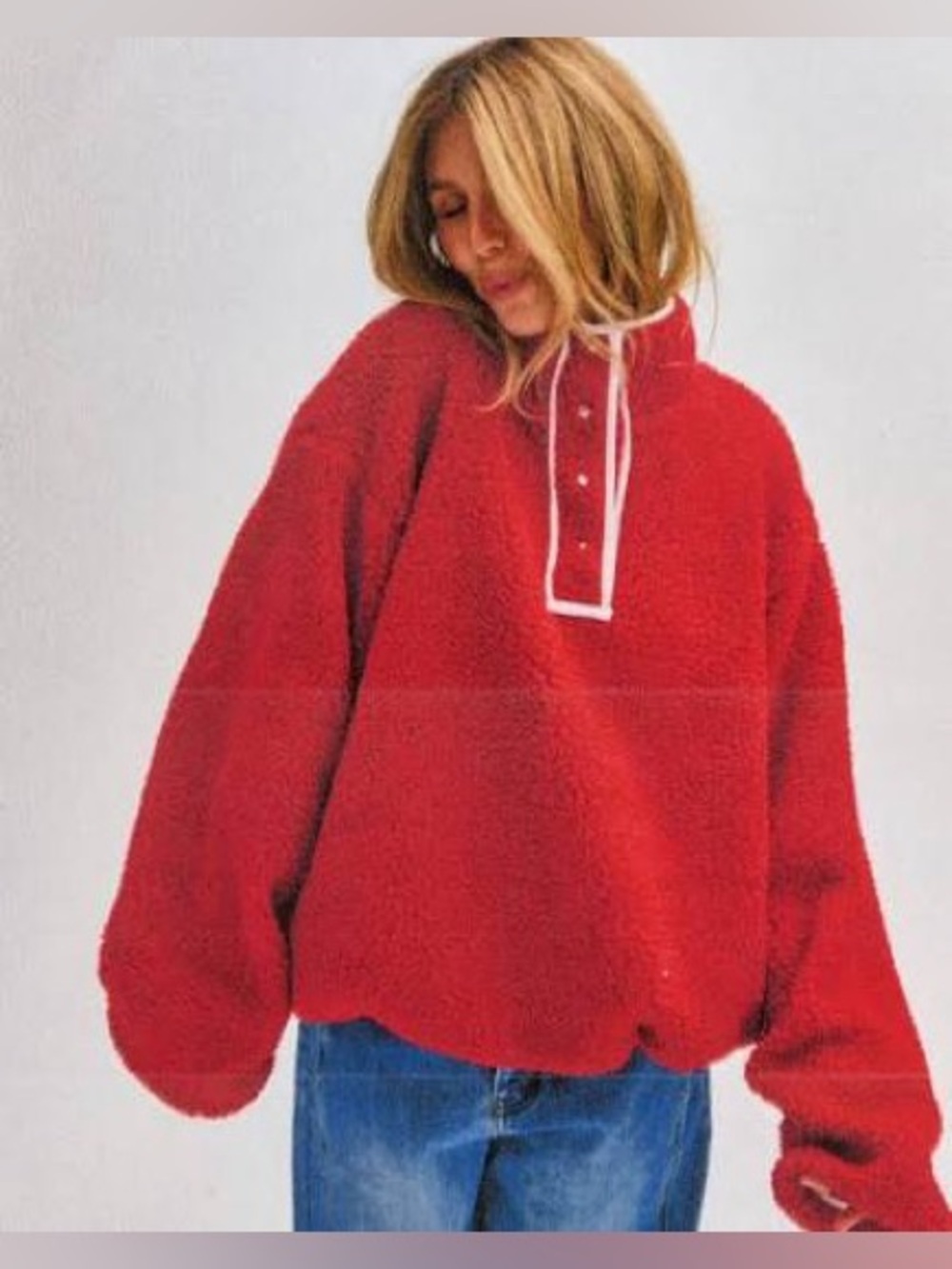 Parke Sherpa Fleece Sweater